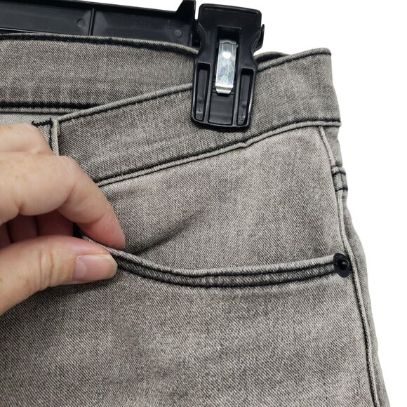 Hudson Blair High Rise Super Skinny Ankle Womens 28 Gray Jeans - Picture 6 of 12